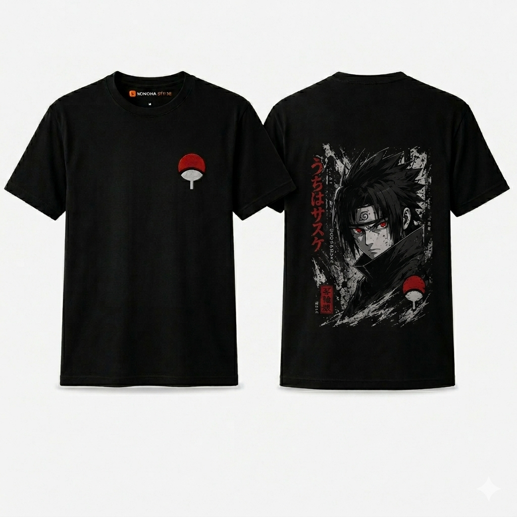 Camiseta Sasuke Uchiha — Sharingan